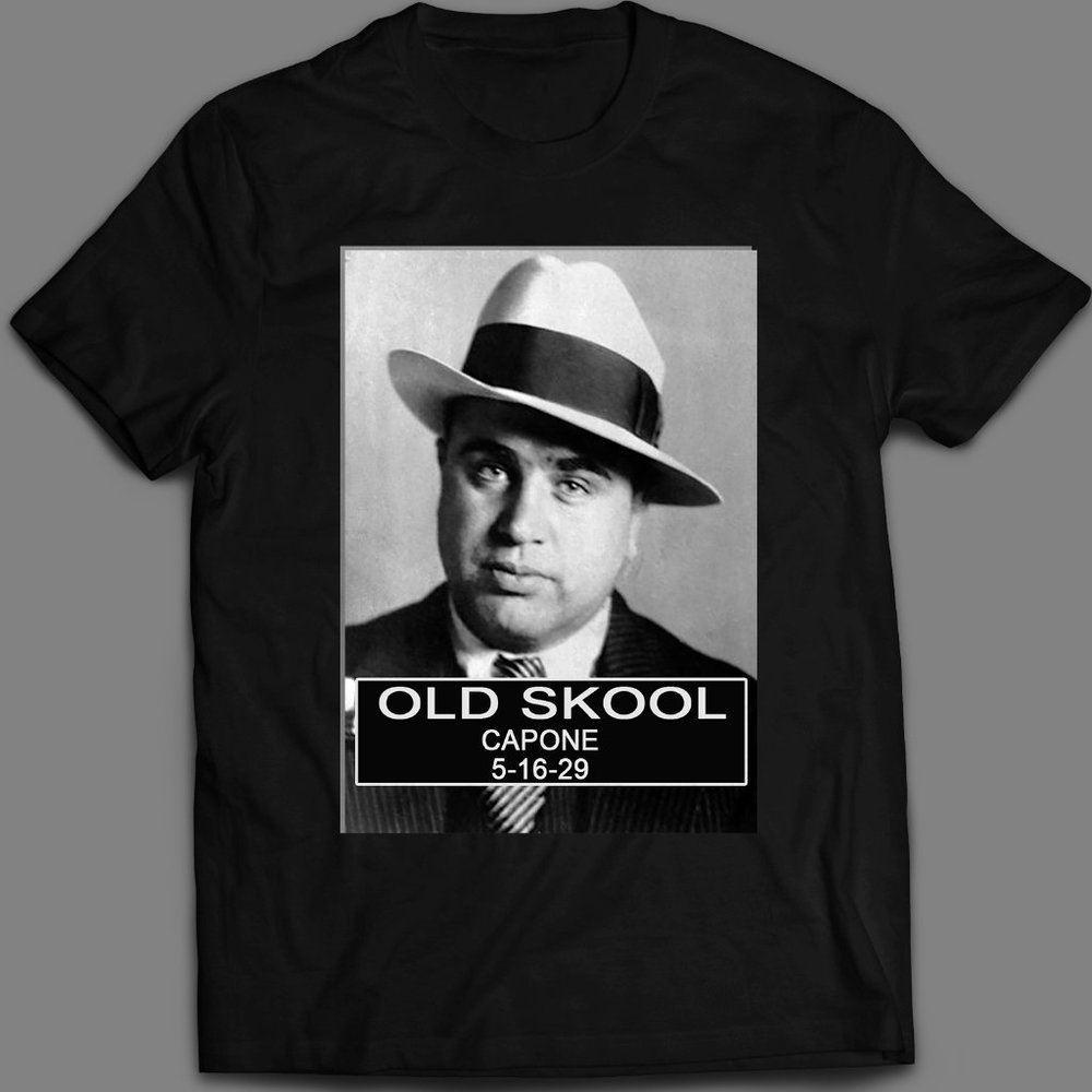 OLDSKOOL CAPONE MUGSHOT SHIRT